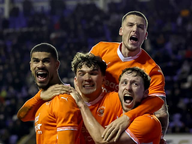 Blackpool will name almost a completely different XI from the one that lost to Aston Villa's under-21s on penalties. Only one player could remain from Tuesday. (Image: Lee Parker/CameraSport)