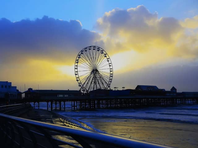 Hour-by-hour weather forecast for Blackpool on Christmas Day