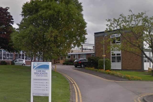 Carr Hill High School in Kirkham