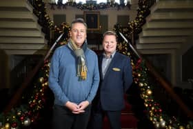 Lytham Hall's general manager Peter Anthony and Paul Lomax, the deputy general manager.