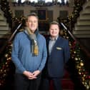 Lytham Hall's general manager Peter Anthony and Paul Lomax, the deputy general manager.