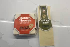 Golden Hooves cheeses
