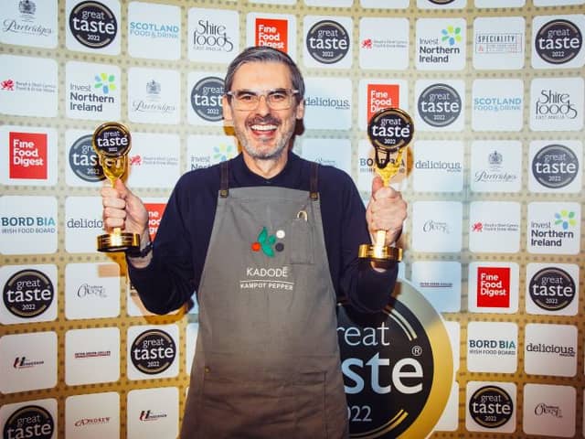 Supreme Champion & Best International. Kadode Kampot Pepper UK, Michael Winters  (credit Sam Pelly).