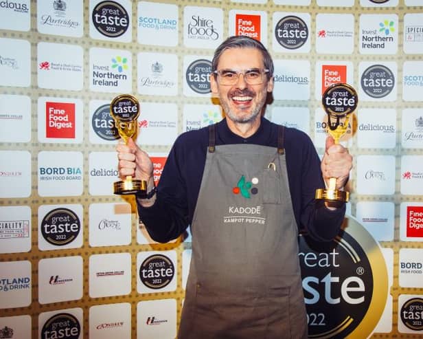 Supreme Champion & Best International. Kadode Kampot Pepper UK, Michael Winters  (credit Sam Pelly).