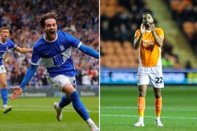Scott Wright hasn't played for Birmingham City for a couple of months. Blackpool are being cautious with CJ Hamilton.(Malcom Couzens/Getty Images and Alex Dodd/CameraSport)
