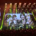 Paul McCartney performs at the Co-op Live in Manchester.