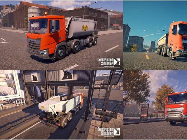 DAF Trucks on Construction Simulator