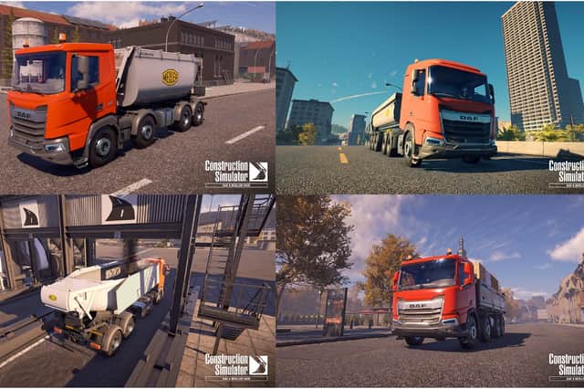 DAF Trucks on Construction Simulator