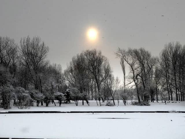 Police have sent out a waning about people walking on Stanley Park's frozen lake