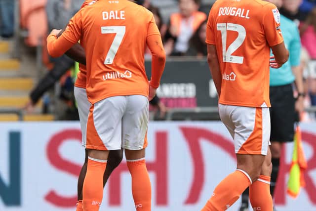 Owen Dale with Blackpool last year (Photographer Lee Parker/CameraSport)