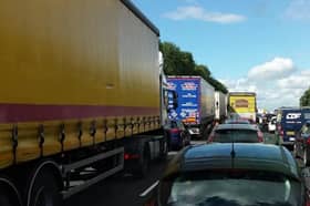 M6 traffic has now been released between Standish and Leyland following a fatal collision.
