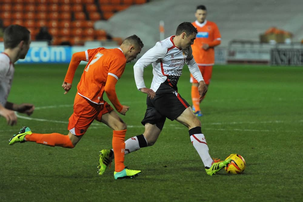 Dion Charles was once on the books of Blackpool (Photo by Nick Taylor/Liverpool FC via Getty Images)
