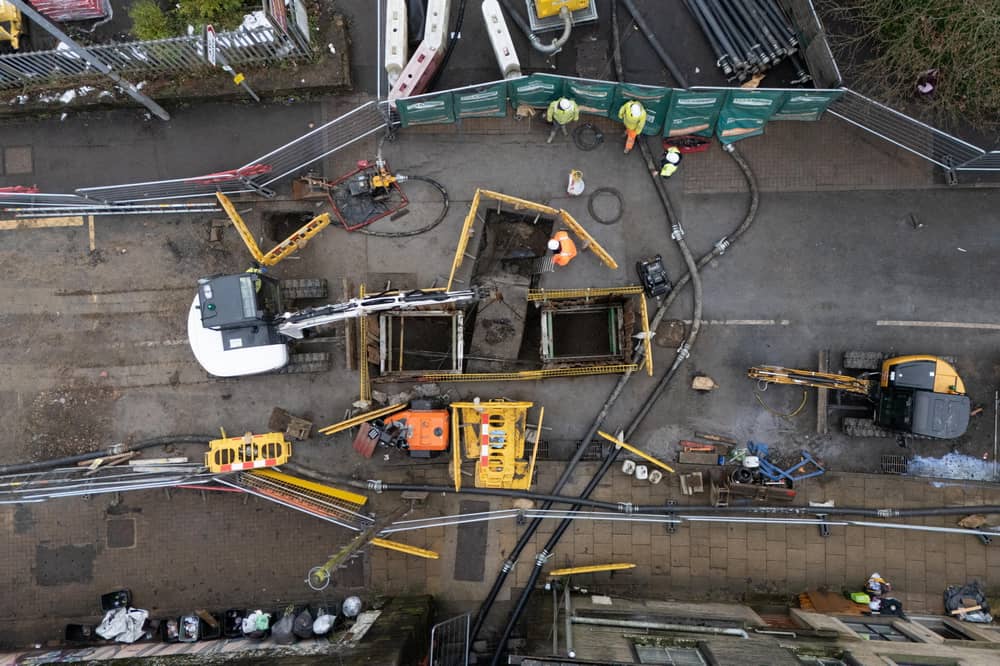 A sinkhole along Halifax Road, Hedben Bridge in Yorkshire has turned up on Google as an unlikely tourist attraction and five star reviews.