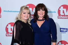 Linda Nolan and Coleen Nolan attending the TV Choice Awards in 2017. Credit: Ian West/PA Wire