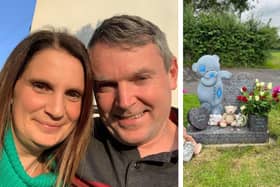 Sue and Noel Radford sadly lost a stillborn son called Alfie 11 years ago. Credit: @theradfordfamily on Instagram