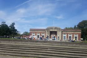 The Art Deco Cafe in Stanley Park, Blackpool