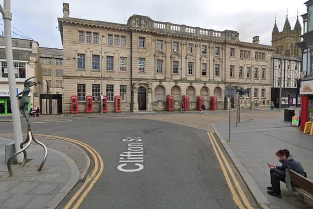 Clifton Street is closed at the junction with Abingdon Street due to an on-going police incident.