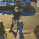 This is the moment an armed criminal's own CCTV system filmed him taking part in a gun deal before the same cameras filmed firearms officers raiding his house less than an hour later. 
