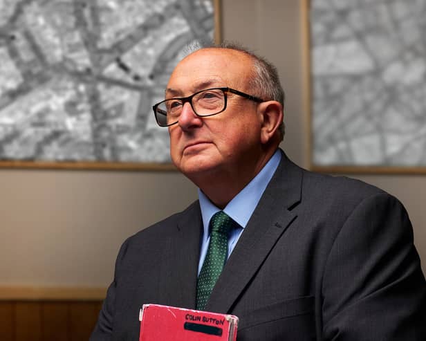 Writer, broadcaster and former murder detective DCI Colin Sutton during a previous live show.