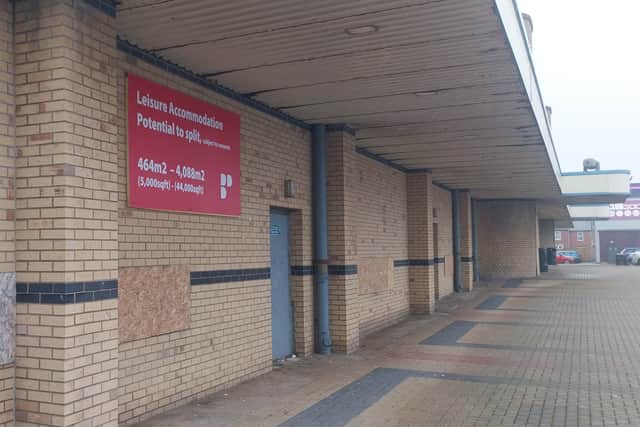 The former Odeon building is being marketed for leisure use