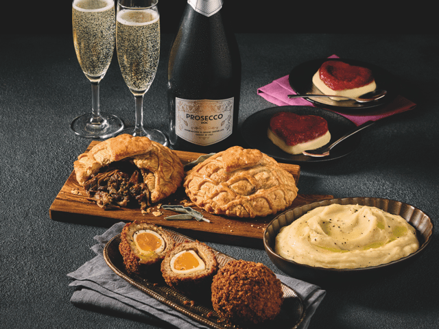 Morrisons is launching a three-course premium dining experience meal deal for Valentine’s Day 2025. Photo by Morrisons.