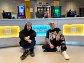 Drummer Cain Stead and vocalist guitarist, Dec Naylor of the Band Tough Love, who are performing at the Backlot Cinema's first ever cinema concert in May.