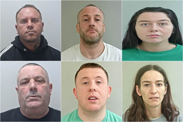 (TOP L-R) David Taylor, Dean Roccia and Jodie Roccia (BOTTOM L-R) Darren Stanley, Andrew Lockhart and Danielle Walton