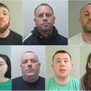 Seven members of a drugs gang have been sentenced to a total of nearly 50 years in prison