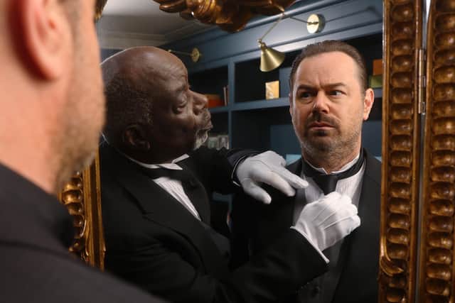 Danny learns the finer points of service