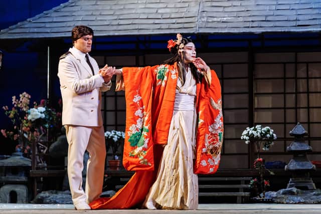 A scene from the iconic opera Madama Butterfly