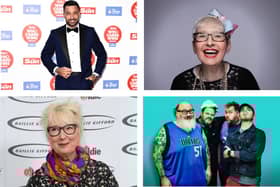 Take a look at the top 17 celebrities coming to Lancashire in February