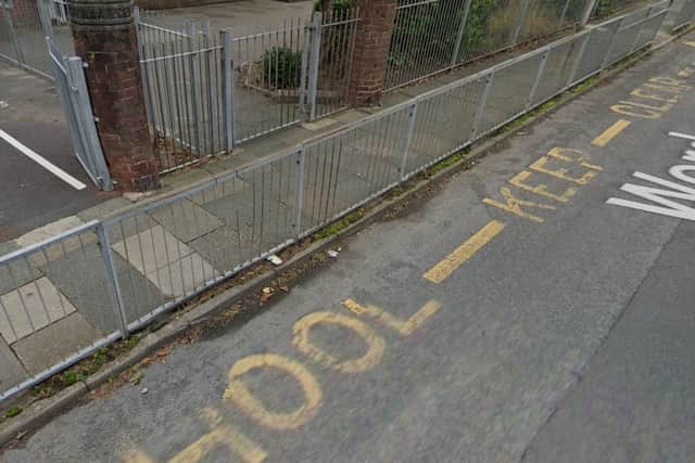 Police in Blackpool are getting tough, with random checks and fines, over a minority of parents parking dangerously outside schools