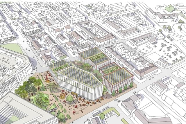 Aerial view of the proposed multiversity