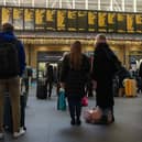 Commuters wait for cancelled trains