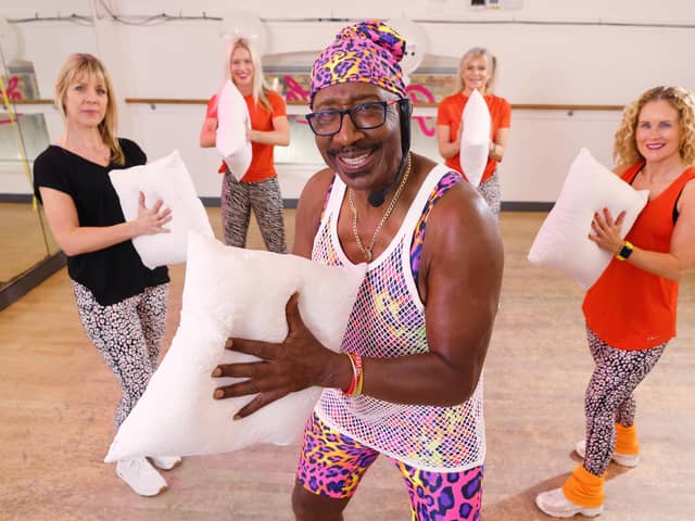 Mr Motivator gives advice to busy parents on how to keep their body moving