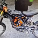 An e-bike was seized after a rider attempted to flee from police in Fleetwood