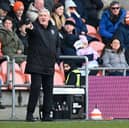 Steve Bruce was eyeing a top six finish when he took over at Blackpool in September. (Photographer Richard Martin-Roberts / CameraSport)