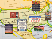 What are the ten 'must-see' cities for music in the US over the next 12 months, according to research?