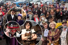Inside the colourful world of steampunk. Photos taken at Bygone Times, Chorley