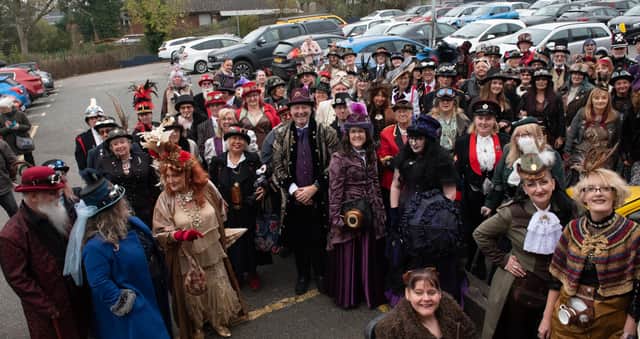 Steampunk gathering at Bygone Times