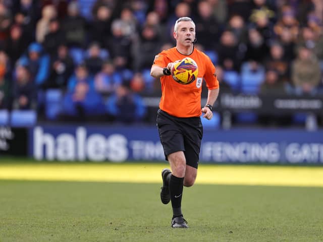 Sebastian Stockbridge has been appointed as the referee for the EFL League One clash between Blackpool and Rotherham United.