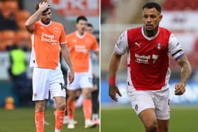 Steve Bruce has ruled Tom Bloxham out of Blackpool's next game. Rotherham United skipper Jonson Clarke-Harris is also injured.