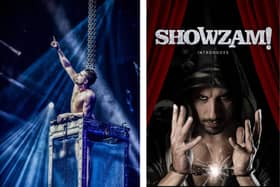 World renowned escape artist Andrew Basso is performing a live stunt on the Comedy Carpet next week as part of Showzam!