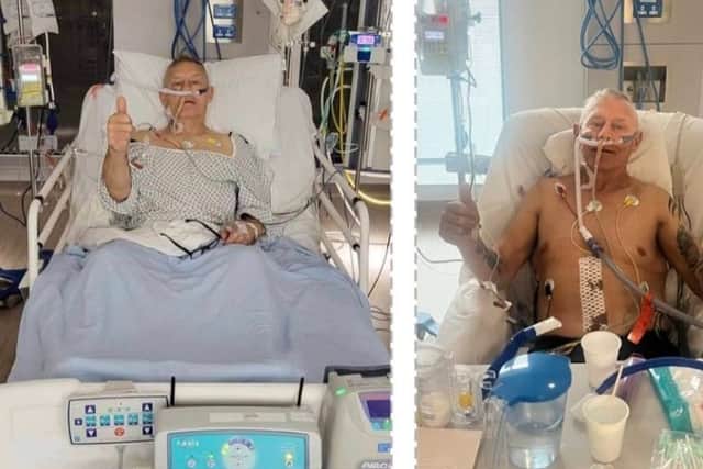 Eddie Dunn has been through an operation for esophogeal cancer at Royal Liverpool Hospital
