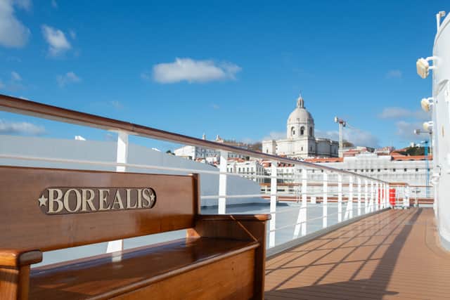 Borealis docked in Lisbon