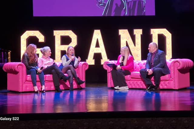 Members of Pitlochry Festival Theatre, left, talk about the forthcoming co-prouduction of Grease thr Musical