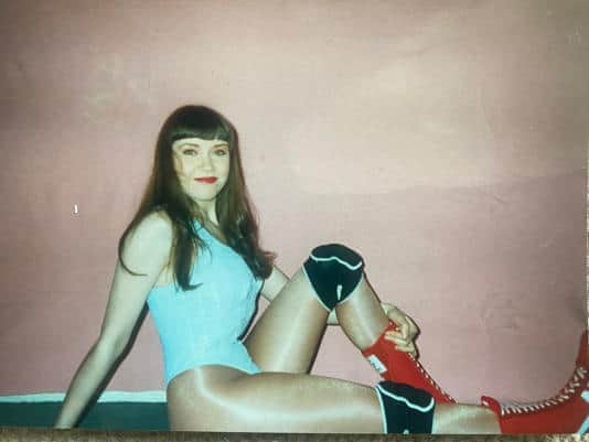 Cowgirl Sammy Rodgers back in the 1990s
