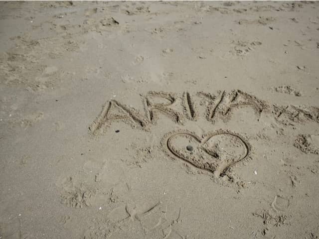 A mum and dad will walk from their home in Farington, Leyland, to Blackpool Central Pier Beach in memory of their baby daughter, Ariya, on what would have been her first birthday.