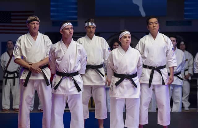 Cobra Kai's cast in season six