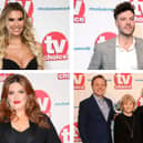 A selection of some of the Lancashire stars attending the TV Choice Awards 2025 (top l clokwise): Christine McGuinness, Jordan North, Julie Hesmondhalgh and Jodie Prenger.